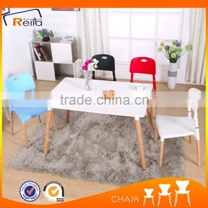 Plastic Leisure Chair With Beechwood Legs for Sale thumbnail-1