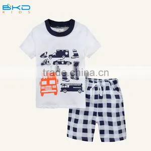 BKD Short Sleeve Fashion Style Sportswear Set thumbnail-1