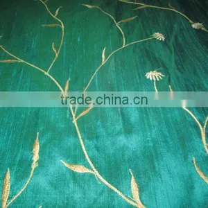 DESIGNER SILK RAW SILK FABRICS thumbnail-2