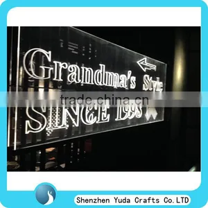 Best Selling Acrylic Display With Light, Custom Made Led Display Wholesale Led Sign Base thumbnail-2
