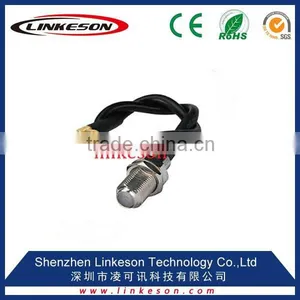 (low Price)MMCX Male Plug to F Female Jack Adapter Pigtail Coax Cable RG174 20cm for Wire thumbnail-1