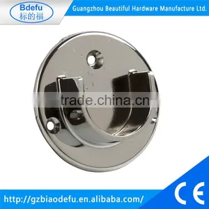 OPEN FLANGE FOR 1-1/4" ROUND TUBING HANGRAIL WALL-MOUNT BRACKET thumbnail-1