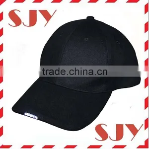 5 LED Light Baseball Cap Hat Wholesale 6 Panel LED Baseball Cap thumbnail-1