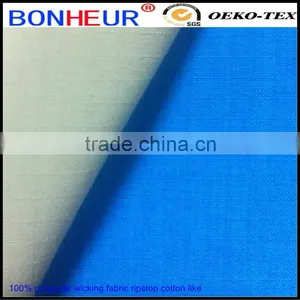 100% Polyester Wicking Fabric Ripstop UV Cut Fabric thumbnail-1