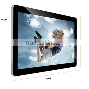 19 Inch LED Digital Signage Touch Screen Interactive Advertising Display With Android OS Bluetooth 4.0 Kiosk Tablet for Elevator thumbnail-2