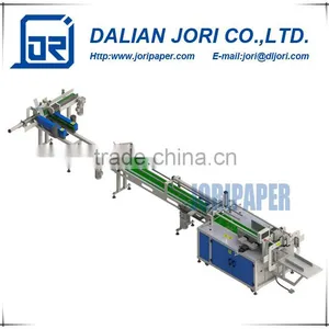 2 Lines or 3 Lines Changed Directly Toilet Paper Tissue Rolls Packing & Sealing Machine thumbnail-1