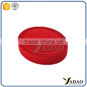 OEM Universal Wholesale Red Flocking Round Recycled Packaging Boxes thumbnail-2