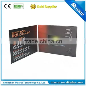 2016 Hot Selling 5.0 " LCD Video Card , Video Greeting Card, Video Greeting Card Module thumbnail-2