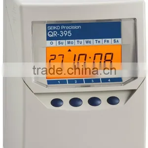 Time Recorder QR-395 Using Paper Card for Punching Clock thumbnail-1