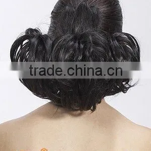 Fake Hair Style Curly Ponytail Hair Pieces in Claw Clip, Instant Hair Accessories thumbnail-2