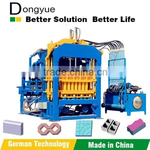 India Client Good Choice Automatic Fly Ash Bricks Plant QT8-15 thumbnail-4
