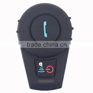 Full Duplex Motorcycle Motorbike Helmet bt Bluetooth Intercom Interphone Headset 500m+Soft Earphone thumbnail-4