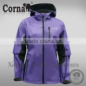 Wholesale Fashionable Purple Windproof Chinese Jacket thumbnail-2