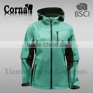 2014 Women Green Wind Jacket thumbnail-1