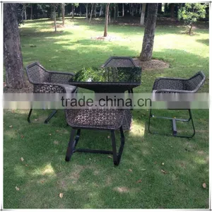 Comfortable Outdoor Wicker Table Set Garden Set thumbnail-2