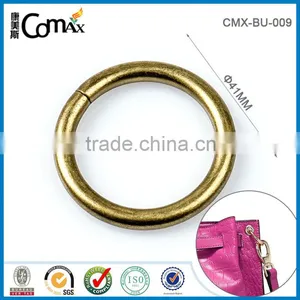 Rolling Antique Brass 41mm Iron Wire Metal o Ring thumbnail-1