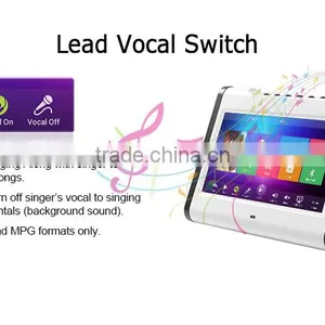Professional Blutooth Jukebox,touch Screen Wifi Karaoke Player thumbnail-3
