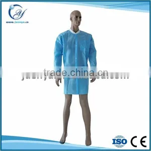 Surgical Disposable Smock Lab Coat thumbnail-1