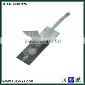 New Fashion Embossing Key Poly Dome Tactile Feedback 2.54mm Zif Connector Led Membrane Switch thumbnail-4