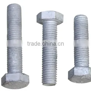 Hot Dip Galvanized Bolt/hot Dip Galvanized Bolt and Nut thumbnail-1