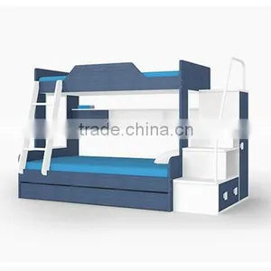 Modern Design Kids Bunk Bed With Cowboy Color thumbnail-1