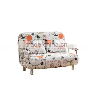 Folding Sofa Bed With Horizontal Broaching Functional Sofa thumbnail-2
