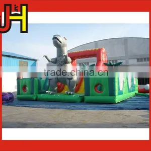 Custom Cheap And Giant Jurassic Park Inflatable Slide For Sale thumbnail-1