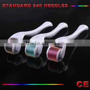 540 Needles Micro Needle Facial Massage Derma Skin Vibrating Derma Roller With CE thumbnail-1
