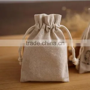 Drawstring Cotton and Linen Bags thumbnail-3