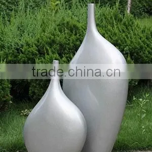 High Quality Office Use Fashion Style Fiberglass Plants Container and Flowers Pots Bonsai Pots thumbnail-2