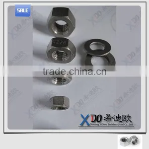 Alloy 601. Alloy600. Alloy625 . Stainless Steel Fasteners Hex Bolt and Nut Washer thumbnail-5