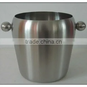 1.0L Stainless Steel Ice Bucket With Lid thumbnail-1