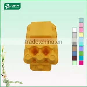 Eco-friendly Recyclable Paper Pulp Molded Egg Crate for Sale thumbnail-4