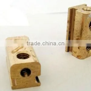 Metal Electrical Stapming Parts Brass Connector Terminal Block,wire Connector Electric Terminal Block thumbnail-1