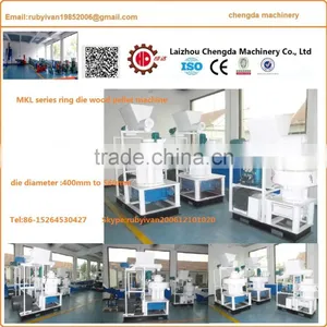 Ring Die Wood Pellet Machine , Straw Pellet Machine, Animal Feed Pellet Machine thumbnail-3