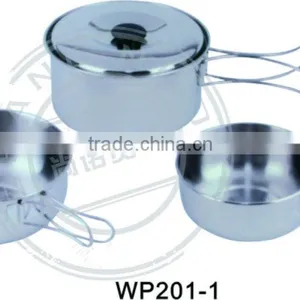 Hot Copper-plated Bottom Outside Cookware With 2 Bowl thumbnail-1
