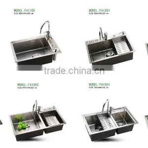 JZ-327 1.2m Kitchen Equipments Stainless Steel Kitchen Sink for Restaurants thumbnail-3