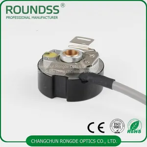 48mm Dia 8mm Hollow Shaft Rotary Servo Encoder DC 5V 2500 PPR thumbnail-1