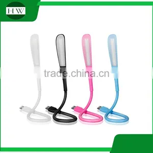 Plastic Mini Portable Folding Foldable Eye Protection Soft Usb Led Study Reading Night Lamp Light With Three Intensity Levels thumbnail-2