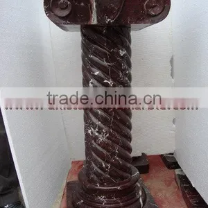 NATURAL BLACK AND GOLD MARBLE PEDESTALS thumbnail-6