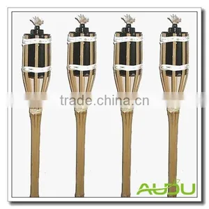 Audu 4 FT Garden Use Handmade Bamboo Torch/Torch For Home Use thumbnail-1