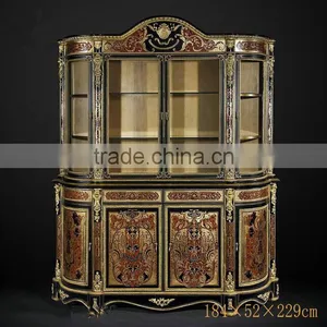 Noble Design Imperial Rectangular Dinner Table & Chairs, Luxury Wood Carved Pedestal Dinning Table, Royal Furniture Dinning Set thumbnail-5