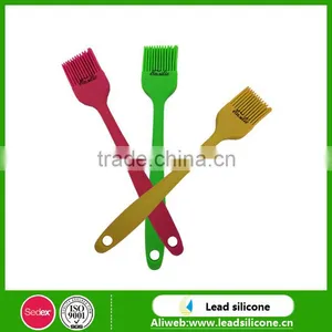 New Design Heat-resistant Food Grade Silicone Brushes for Basting Or BBQ or Baking thumbnail-1