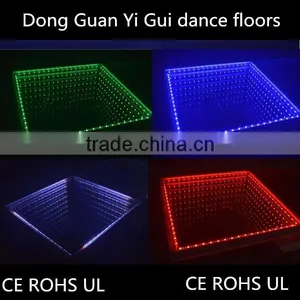 Wedding Club Party RGB Emitting Certification 3D LED Dance Floor thumbnail-2