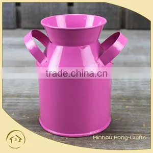Metal Small Milk Can for Plant thumbnail-1