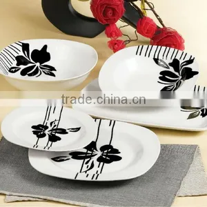 Square Porcelain Dinner Set thumbnail-1