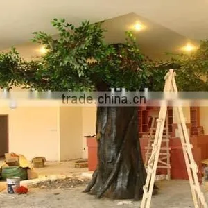 2017 New Product Fake Banyan Tree Ornament UV Proof Tree Artificial Ficus Tree thumbnail-1