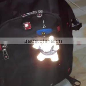 Imprint Logo High Visible Reflective Toy Hanger on Bag thumbnail-1