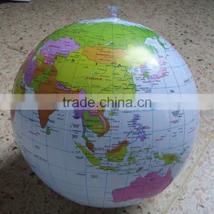 Good Quality Advertising Printed Inflatable Balloon Globe thumbnail-1