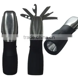 Portable Plastic Multipurpose Sailor Knives With Led Light thumbnail-1